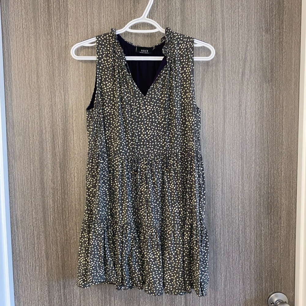Vici Tiered Mini Dress